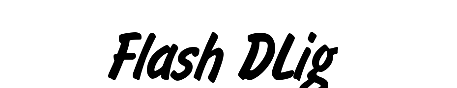 Flash DLig Font Download Free